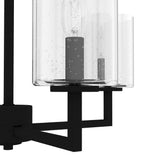 Hunter Kerrison 4-Light Satin Black Transitional Led Chandelier