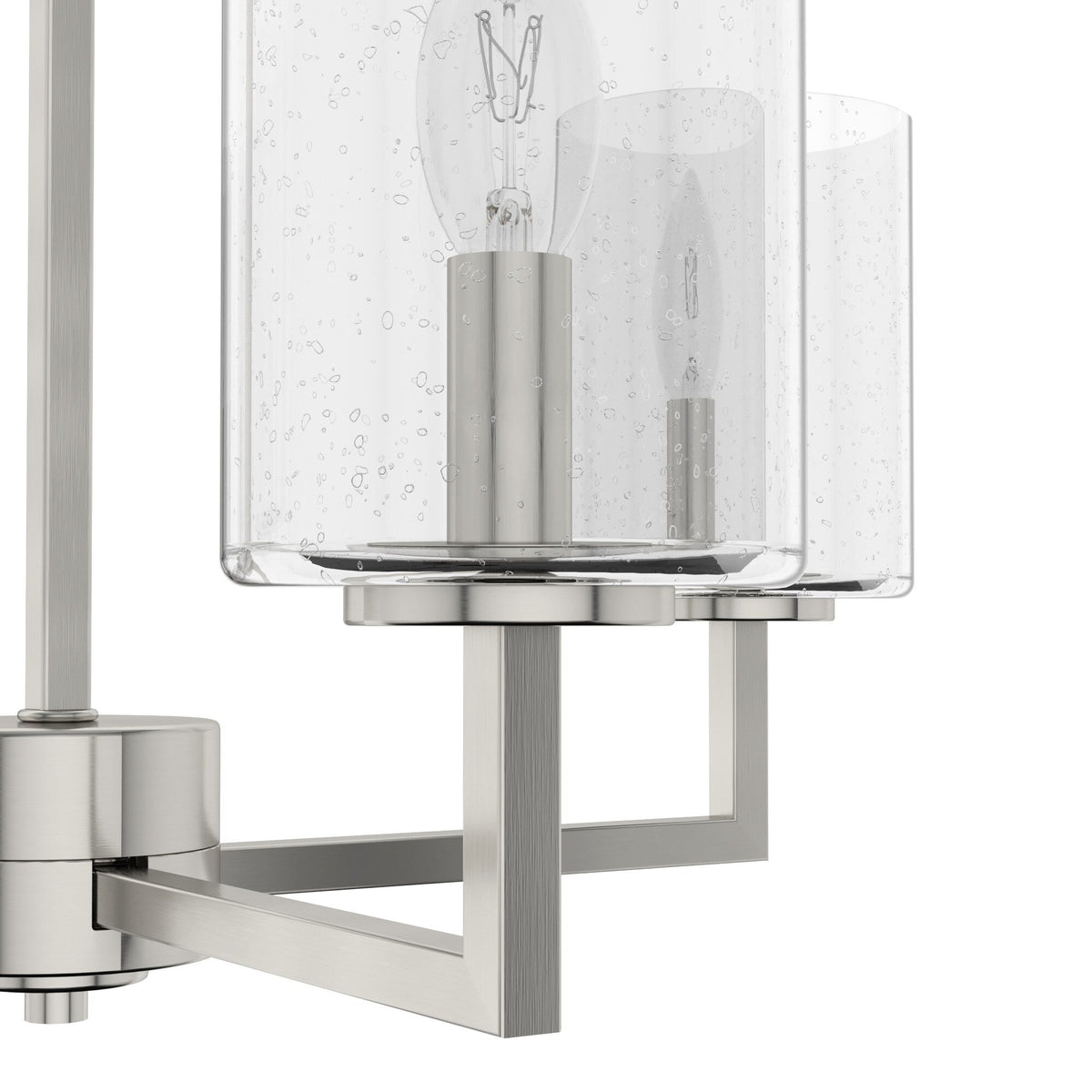 Hunter Kerrison 4-Light Brushed Nickel Transitional Led Chandelier