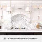 Hunter Briargrove 4-Light Satin Transitional Led Chandelier