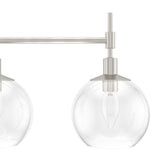 Hunter Xidane 5-Light Brushed Nickel Mid-century Led Crystal Chandelier