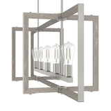 Hunter Woodburn 5-Light Brushed Nickel Modern/Contemporary Led Chandelier