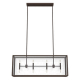 Hunter Felippe 8-Light Matte Copper Modern/Contemporary Led Chandelier