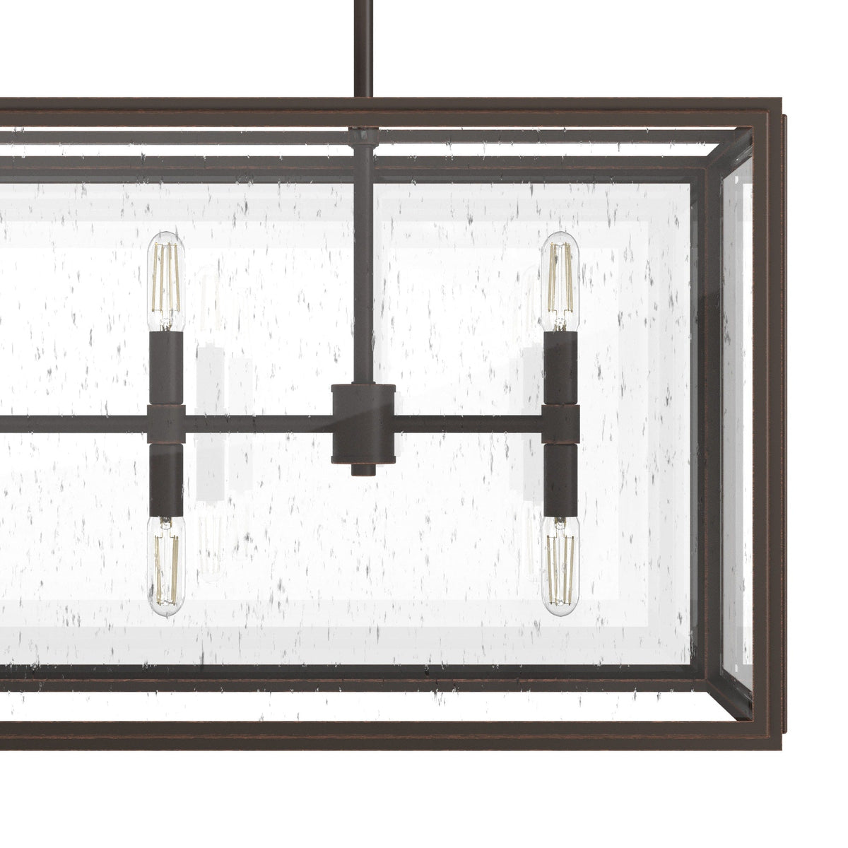 Hunter Felippe 8-Light Matte Copper Modern/Contemporary Led Chandelier