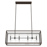Hunter Felippe 8-Light Matte Copper Modern/Contemporary Led Chandelier
