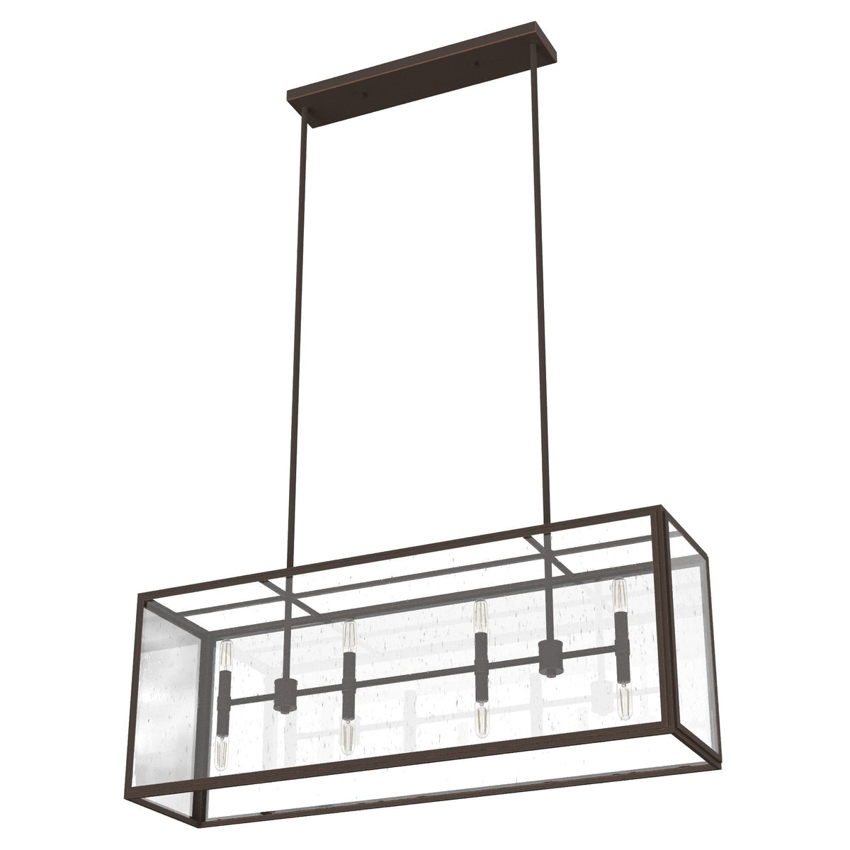 Hunter Felippe 8-Light Matte Copper Modern/Contemporary Led Chandelier