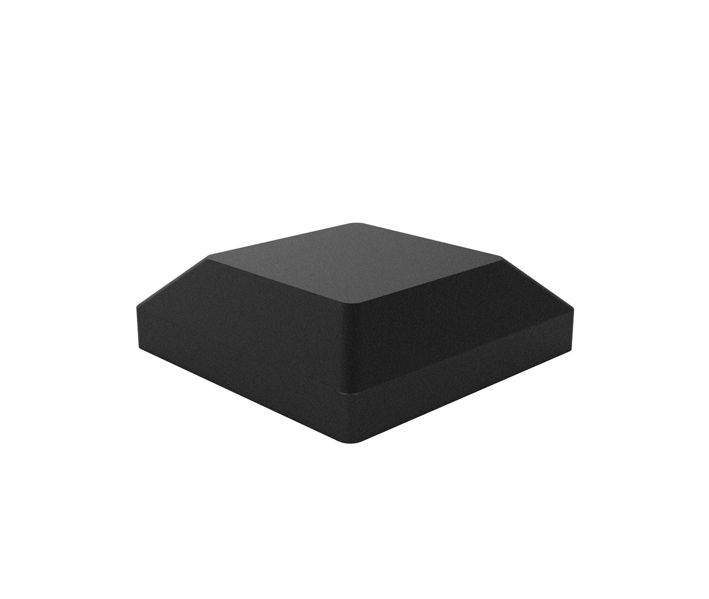 Freedom 4-in x 4-in Matte Black Aluminum Deck Post Cap
