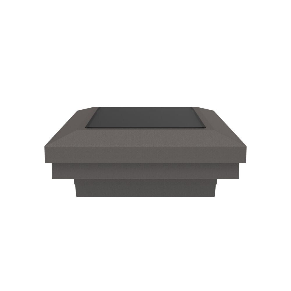 Freedom 3-in x 3-in Matte Bronze Aluminum Deck Post Cap