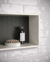 Satori Pearl White 3-in x 12-in Glossy Ceramic Subway Wall Tile (0.24-sq. ft/ Piece)