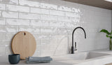Satori Pearl White 3-in x 12-in Glossy Ceramic Subway Wall Tile (0.24-sq. ft/ Piece)