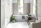 Satori Statuario Matte 12-in x 24-in Matte Porcelain Marble Look Floor Tile