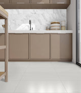 Satori Windsor White 12-in x 24-in Polished Porcelain Floor and Wall Tile (1.93-sq. ft/ Piece)