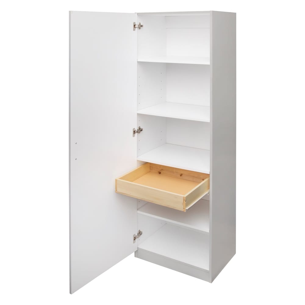 Estate 20.5-in W x 3.625-in H Wood Composite Hardwood Freestanding Utility Storage Cabinet