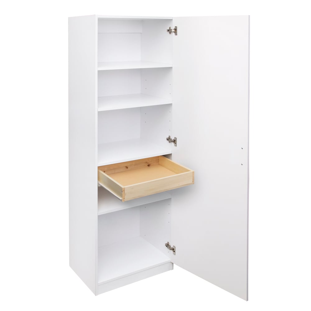 Estate 20.5-in W x 3.625-in H Wood Composite Hardwood Freestanding Utility Storage Cabinet
