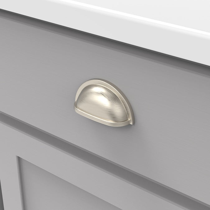 Hickory Hardware Williamsburg 3-in (76Mm) Center to Center Arch Cup Drawer Pull