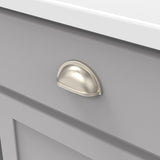 Hickory Hardware Williamsburg 3-in (76Mm) Center to Center Arch Cup Drawer Pull