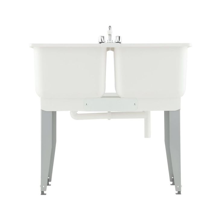 36 in. x 34 in. Plastic Laundry Tub