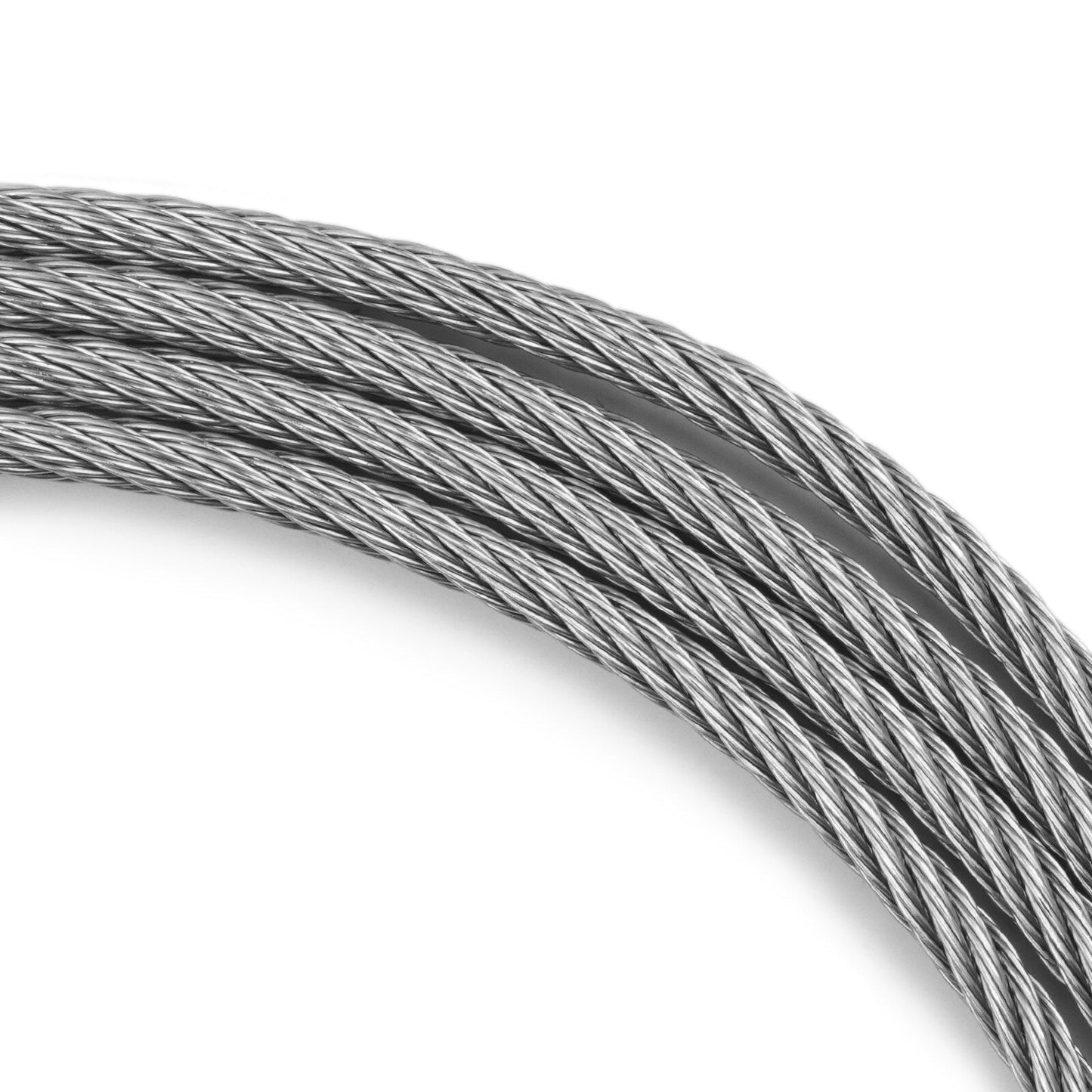 VEVOR 328-ft Silver Stainless Steel Cable Hardware Kit