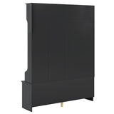 SINOFURN Hall Tree Entryway Bench with Shelves Cabinet