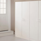 Stor-It-All 38.5-in W x 70.375-in H Wood Composite White Wall-mount Utility Storage Cabinet
