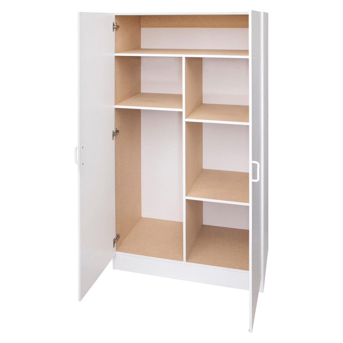 Stor-It-All 38.5-in W x 70.375-in H Wood Composite White Wall-mount Utility Storage Cabinet