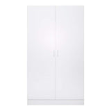 Stor-It-All 38.5-in W x 70.375-in H Wood Composite White Wall-mount Utility Storage Cabinet