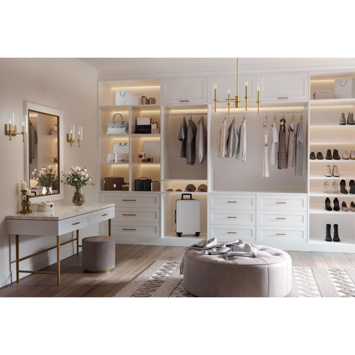 Progress Lighting Elara 4-Light Transitional Chandelier