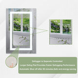 Forclover 24-in x 30-in Lighted LED Fog Free Surface/Recessed Mount Silver Mirrored Soft Close Medicine Cabinet with Outlet