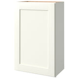 allen + roth Aveley 24-in W x 36.125-in H x 12-in D Linen Wall Fully Assembled Cabinet (Flat Panel Square Door Style)