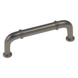 Hickory Hardware Cottage 3-in (76mm) Center to Center Matte Black Rectangular Handle Drawer Pull