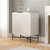 Hailey Home Brighton White 2-Shelf Office Cabinet
