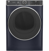 GE 7.8-cu ft Stackable Steam Cycle Electric Dryer (Sapphire Blue) ENERGY STAR