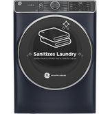 GE 7.8-cu ft Stackable Steam Cycle Electric Dryer (Sapphire Blue) ENERGY STAR