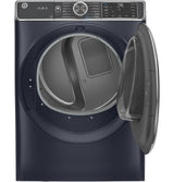 GE 7.8-cu ft Stackable Steam Cycle Electric Dryer (Sapphire Blue) ENERGY STAR