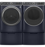 GE 7.8-cu ft Stackable Steam Cycle Electric Dryer (Sapphire Blue) ENERGY STAR