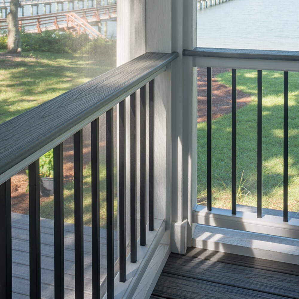 Trex 4.45-in x 4.45-in x 9-ft Composite Deck Post Sleeve