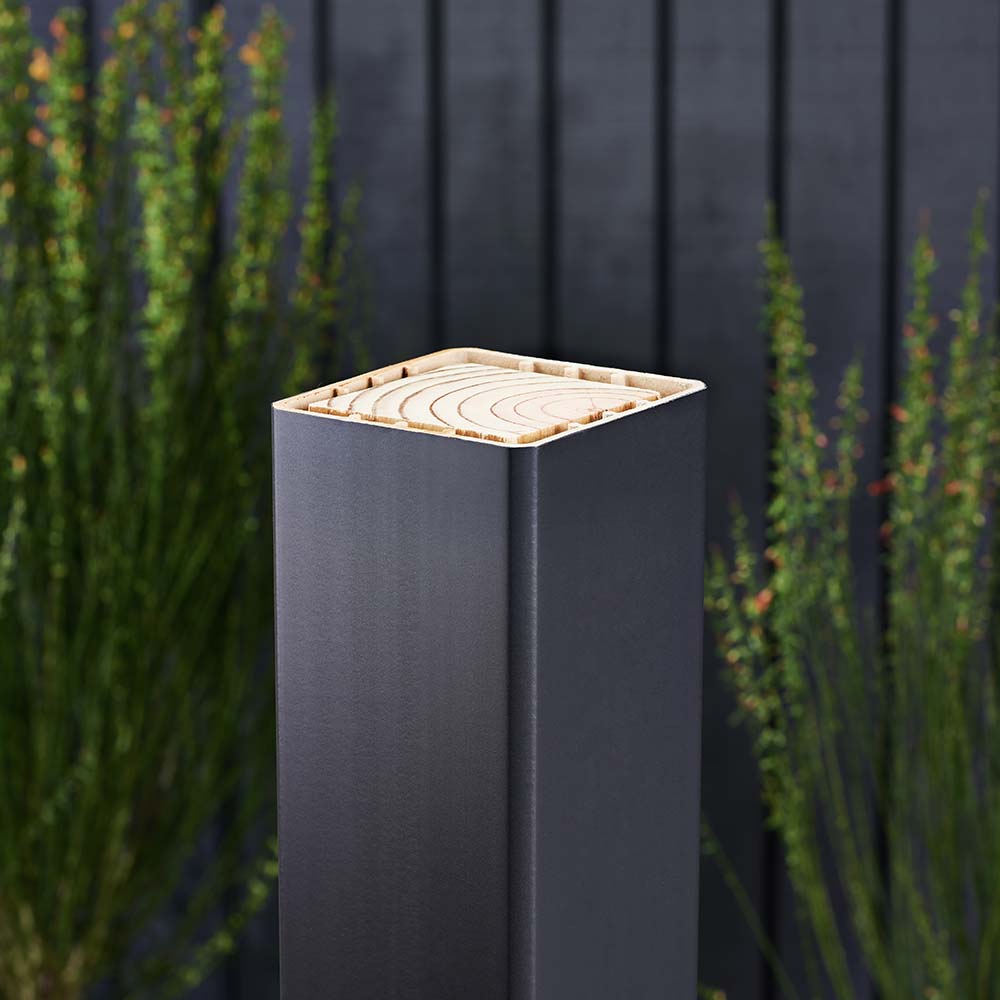 Trex 4.45-in x 4.45-in x 9-ft Composite Deck Post Sleeve