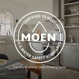 Moen Lindor Spot Resist Brushed Nickel 1-Handle Bathtub and Shower Faucet with Valve