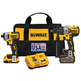 20-Volt MAX Lithium-Ion Cordless Brushless Combo Kit (2-Tool) w/FLEXVOLT and 20V Batteries, Bonus Circ Saw and Recip Saw - Super Arbor