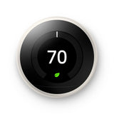 Nest Learning Thermostat 3rd Gen in Mirror Black (2-Pack) - Super Arbor