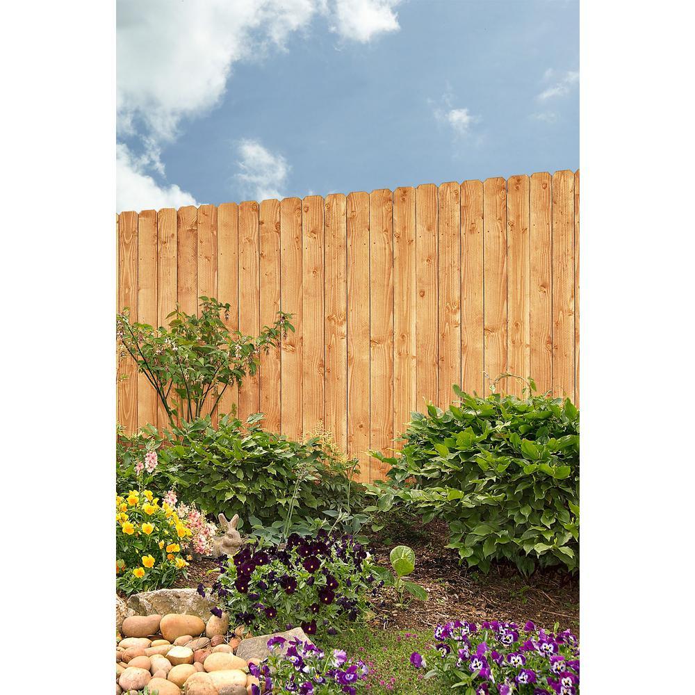 3/4 in. x 6 in. x 6 ft. Alta Premium Treated Dog-Ear Fence Picket - Super Arbor