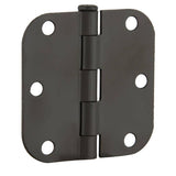 3 in. Oil-Rubbed Bronze 5/8 in. Radius Door Hinge
