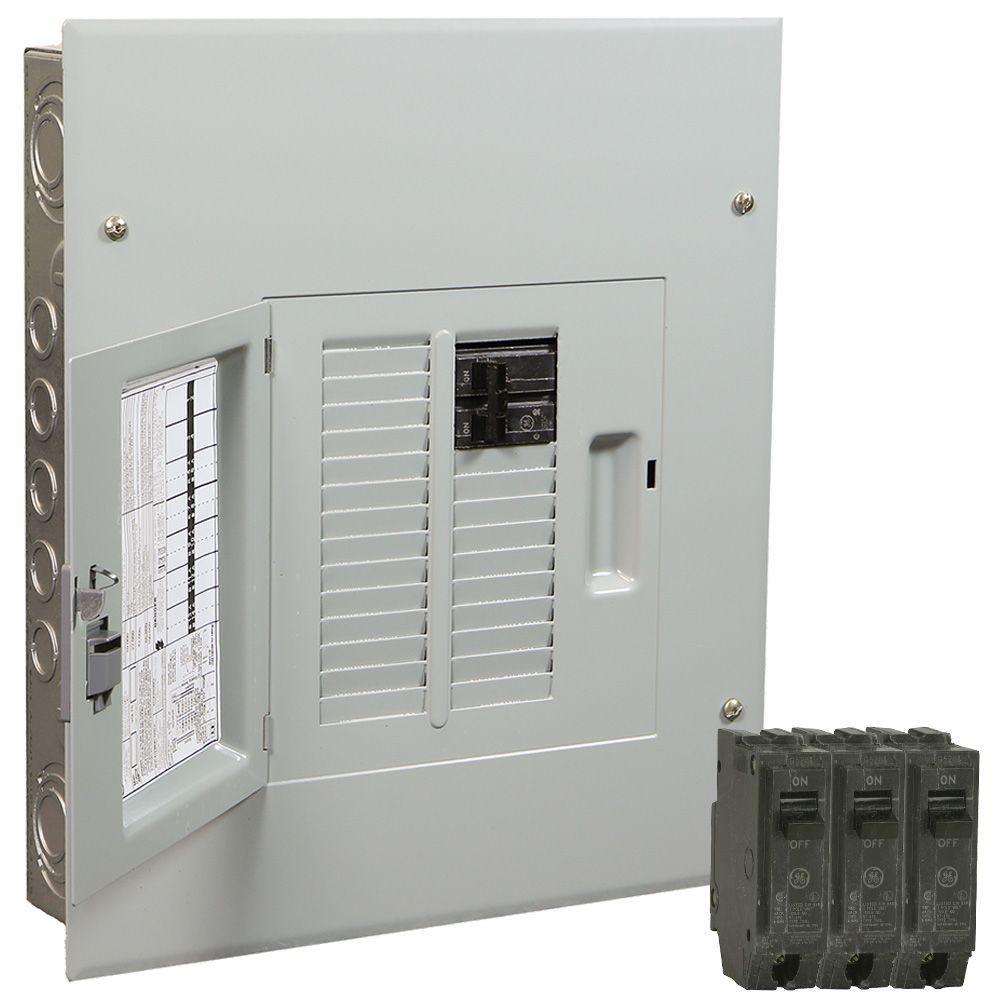 PowerMark Gold 100 Amp 20-Space 20-Circuit Indoor Main Breaker Value Kit Includes Select Circuit Breakers - Super Arbor