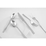 Anu 20-Piece Texture Mirror 18/10 Stainless Steel Flatware Set (Service for 4)