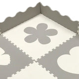 Sorbus Puzzle Mat Interlocking Floor Kids Play Carpet Tiles - Baby Foam Puzzle, Extra Thick Non-Toxic Crawling Mat for Tummy Time, Great for Children Playroom (4 Tiles)