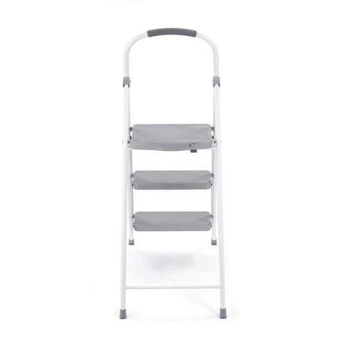 Rubbermaid RMS-3 3-Step Steel Step Stool, 225-pound Capacity