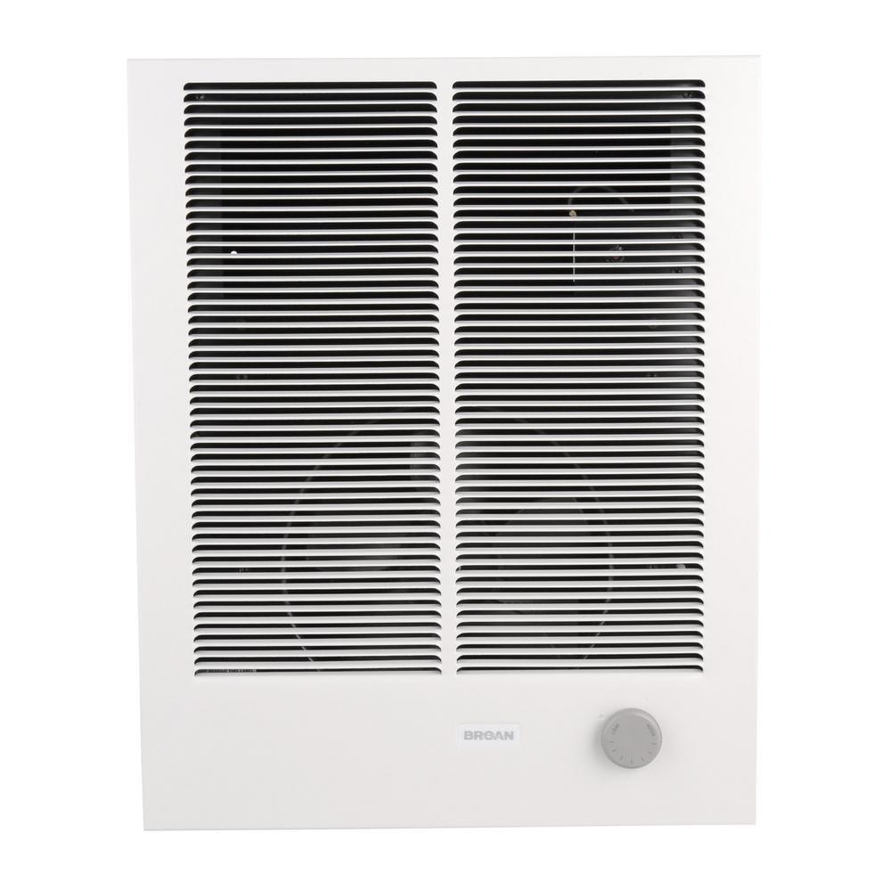 16-13/32 in. x 20-19/64 in. 4,000-Watt High-Capacity Wall Heater in White - Super Arbor