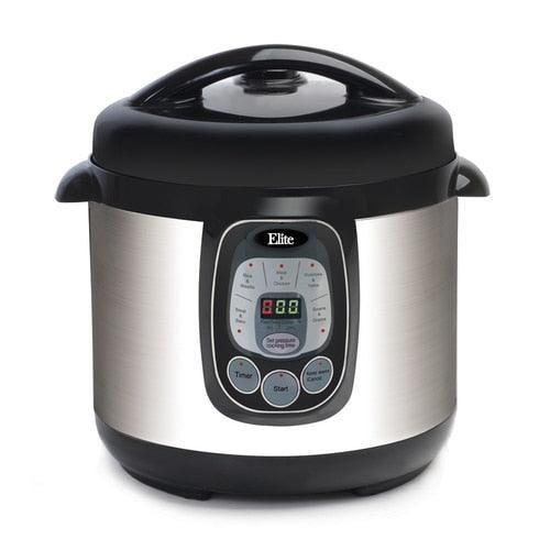 Elite 8-Quart Programmable Electric Pressure Cooker