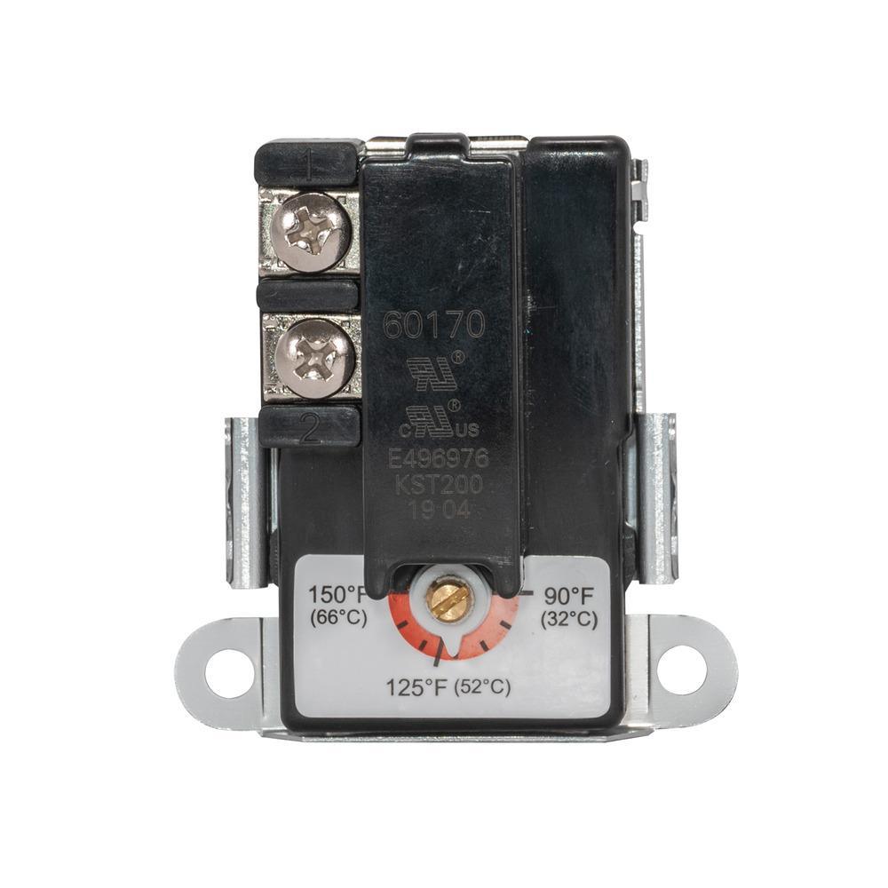 Lower-Element Water Heater Thermostat Therm-O-Disc Style - Super Arbor