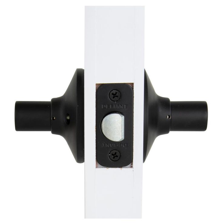 Freedom Matte Black Hall and Closet Door Lever (4-Pack)