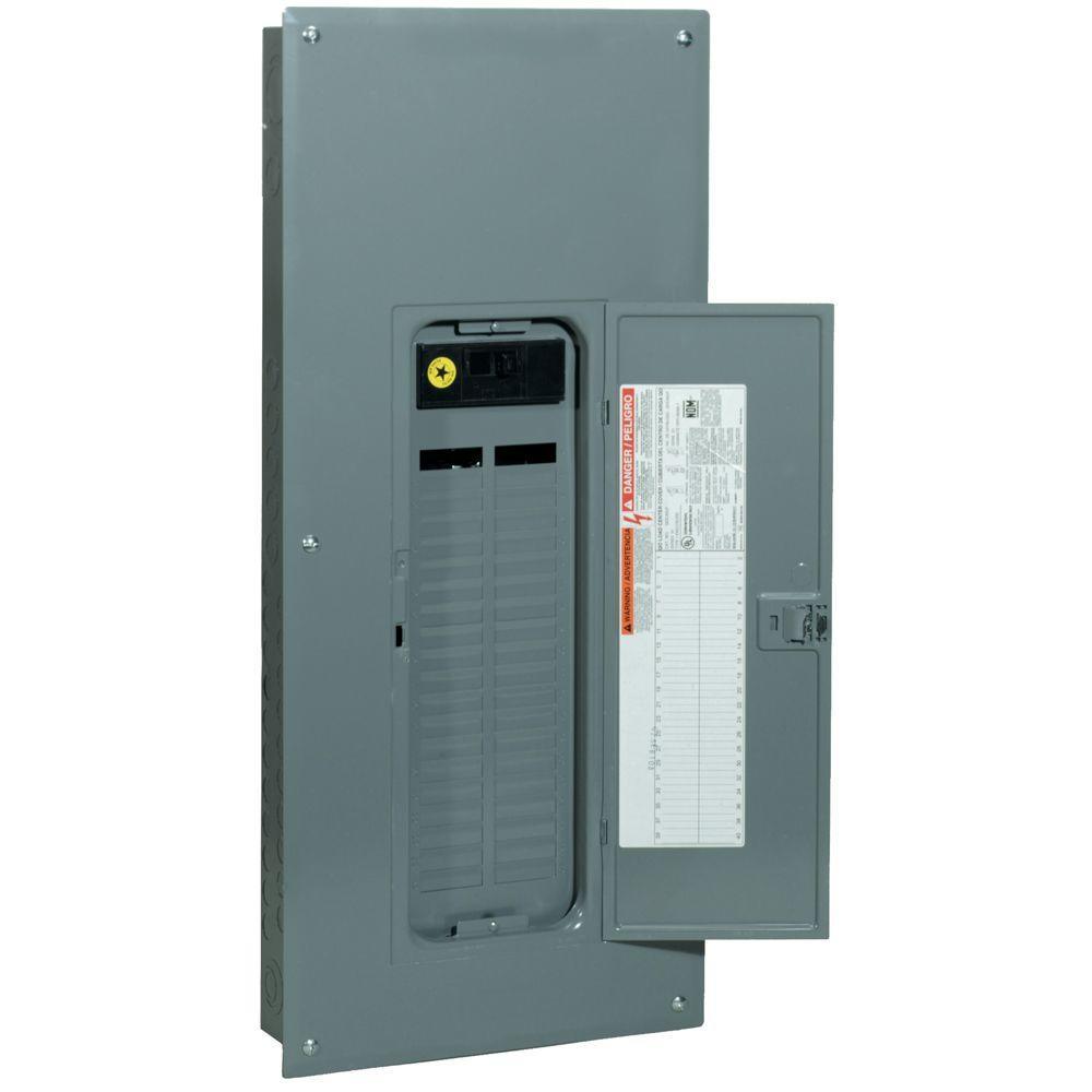 QO 100 Amp 20-Space 20-Circuit Indoor Main Breaker Load Center with Cover - Super Arbor